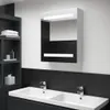 vidaXL LED-Spiegelschrank 50x13,5x60 cm Produktbild-Vorschau 2