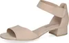 Caprice Damen Sandalette geschlossene Ferse Leder Produktbild-Vorschau 3