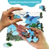Ulanik Holzpuzzle "Fliegende Dinosaurier" Produktbild-Vorschau 3