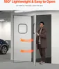 SucceBuy Porte battante 917 x 78 x 2133 mm, panneau unique, Voir les images du produit 4