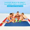 SGODDE Picknickdecke 200 x210 cm Stranddecke Wasserdicht Produktbild-Vorschau 4