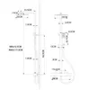 Acezanble Duschsystem mit Thermostat Duscharmatur Produktbild-Vorschau 6