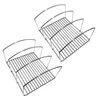 Two metal racks for holding pots, pans, or lids, presented on a white background. Produktbild-Vorschau