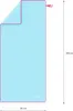 NAR13 hellblau Mikrofaser Handtuch 200X90 cm NILS AQUA Produktbild-Vorschau 17