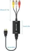 RCA auf HDMI Konverter, 1080P Composite CVBS AV zu HDMI Produktbild-Vorschau 5