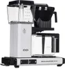 A white Moccacoffee maker with a glass carafe is shown against a white background. Produktbild-Vorschau