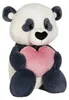 NICI GREEN Kuscheltier Love Panda mit Herz schlenkernd Produktbild-Vorschau 2