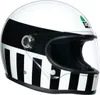 AGV X3000 INVICTUS Integralhelm  in schwarz/weiß Produktbild-Vorschau 5