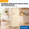 Exquisit Retro Vollraumkühlschrank 225 l | Energieklasse C Produktbild-Vorschau 2