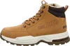 A side view of a brown boot on a white background. Produktbild-Vorschau