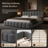 SUNFECILI Polsterbett 140x200 cm,bett 140x200,mit Produktbild-Vorschau 2
