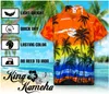 King Kameha Hawaiihemd "Beach" in Orange Herren Hawaii-Hemd Produktbild-Vorschau 9