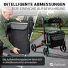 Helavo Leichtgewicht Rollator aus Aluminium faltbar mit Produktbild-Vorschau 6