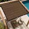 Sonnensegel 2x5M Rechteck, Sichtschutz Zaun mit Alu-Ösen Produktbild-Vorschau 1