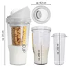 CrunchCup Original Tragbarer Müslibecher To Go 260 + 250 ml Produktbild-Vorschau 2