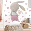 Kinder Tier Wandsticker, Wandaufkleber Deko (Liebes hasen Produktbild-Vorschau 7