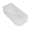 ECOLAM halb freistehende Badewanne 180x80 cm links Vigoo Produktbild-Vorschau 14