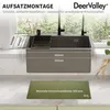 Spülbecken Schwarz 55×45 cm – Edelstahl Küchenspüle mit Produktbild-Vorschau 9