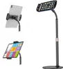 Wozinsky Supporto da tavolo per tablet e telefono nero Anteprima dell’immagine prodotto 1
