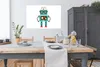 MuchoWow® Poster Roboter - Brille - Zahnräder - Gesicht - Produktbild-Vorschau 3