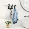 Lot de 4 crochets muraux autocollants en acier inoxydable 6 Voir les images du produit 7