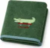 Egeria Kinder Handtuch - Krokodil, grün 50 x 90 cm Produktbild-Vorschau 1