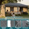 XINZI Pavillon pliant 3x6 Pavillon de jardin, réglable en Voir les images du produit 7