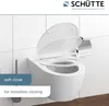 Sedile per WC SCHÜTTE Duroplast SLIM WHITE, sedile per WC Anteprima dell’immagine prodotto 5