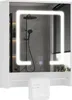 CLIPOP 1 Tür Badezimmer Spiegelschrank mit LED, mit Produktbild-Vorschau 6
