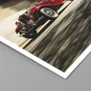 Poster - Poster ohne Rahmen - Mg Rot Auto - 70x50 cm - Wand Produktbild-Vorschau 2