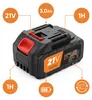 2x Batéria 21V 3.0Ah Li-Ion akumulátor pre aku tlakovú Náhľad obrázku produktu 6
