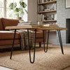 Hairpin Möbelbein schwarz matt 41 cm - 2 Stangen, modernes Produktbild-Vorschau 5