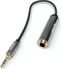 0,1m Stereo Klinken Adapter 3,5mm Klinken Stecker auf 6,3mm Produktbild-Vorschau 2
