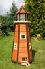 Wunderschöner großer Leuchtturm aus Holz mit LED Produktbild-Vorschau 1