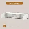 COSTWAY TV Schrank Lowboard für TV bis zu 70 Zoll, Produktbild-Vorschau 3