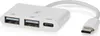 Nedis USB-Hub - 1x USB-C - 1x USB-C / 2x USB 2.0 A Female - Produktbild-Vorschau 2