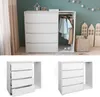 Kinderkleiderschrank Vicco Ruben Weiß 120 x 101.9 cm mit 4 Produktbild-Vorschau 2