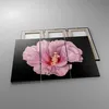 Bild auf Leinwand - Leinwandbild - 3 Teile - Hibiskus Blume Produktbild-Vorschau 2
