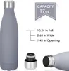500ml Doppelwandige Edelstahl-Trinkflasche Thermoskanne Produktbild-Vorschau 2