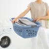 Rotho Wäschekorb 50 L Flowers - Wäschesammler groß - Wäsche Produktbild-Vorschau 2