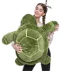 Tortue en peluche, 65 cm, couleur verte Voir les images du produit 3