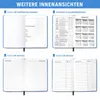 Taschenkalender 2027 A6 mit Gummiband - Kalender 1 Woche 2 Produktbild-Vorschau 7
