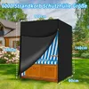 Strandkorfhoes, 600D, zwart, 600D Oxford-stof - 120 x 90 x Productafbeelding-voorbeeld 2