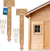 KOTARBAU® Zawias Altanowy 300 mm Zawias do Okiennic Furtek Podgląd zdjęcia produktu 1
