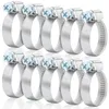 Villkin Schlauchschellen-Set 20-32mm – 10er Set | Edelstahl Produktbild-Vorschau 1