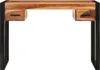 vidaXL Schreibtisch mit 2 Schubladen 110x50x77 cm Produktbild-Vorschau 1