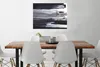 MuchoWow® Poster Farbe - Schwarz - Design 80x60 cm - Kunst Produktbild-Vorschau 2