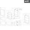 MSV porta appendiabiti da porta, porta asciugamani da porta Anteprima dell’immagine prodotto 7