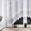 MARKIZETA Tenda 300x160 Violetta bianco jacquard rifinito Anteprima dell’immagine prodotto 7