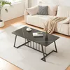 Couchtisch 'Nospoo' Wohnzimmertisch mit Metallgestell 120 x Produktbild-Vorschau 2